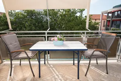 Balkon ili terasa u objektu Topic Apartments