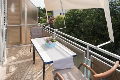 Balkon ili terasa u objektu Topic Apartments