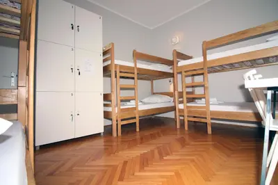 Krevet ili kreveti u jedinici u objektu Hostel Marko