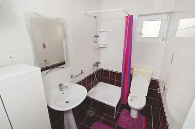 Kupaonica u objektu Apartment Obratov