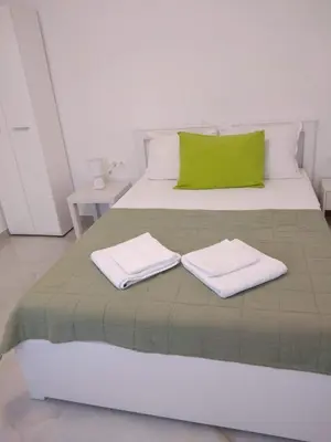 Krevet ili kreveti u jedinici u objektu Apartment with Terrace