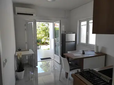 Kuhinja ili čajna kuhinja u objektu Apartment with Terrace