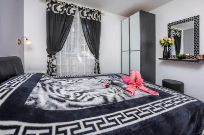 Krevet ili kreveti u jedinici u objektu Apartment Iryna