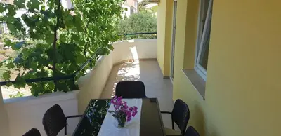 Balkon ili terasa u objektu Apartmani Vranjkovic