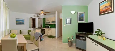 Kuhinja ili čajna kuhinja u objektu Apartman Zlatka