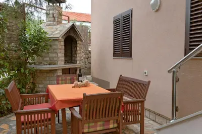 Balkon ili terasa u objektu Apartman Zlatka