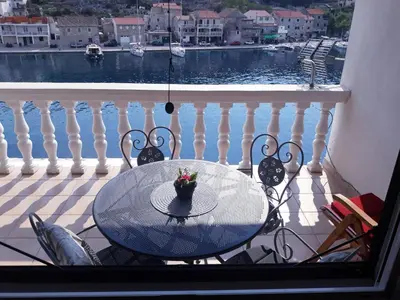 Balkon ili terasa u objektu Apartman Riva
