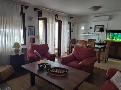 TV i/ili zabavni centar u objektu Apartment Summer
