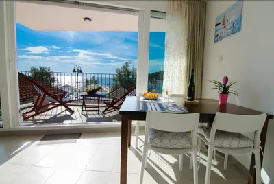 Balkon ili terasa u objektu Apartment Primosten Adiomare