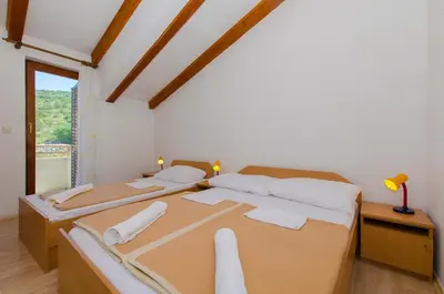 Krevet ili kreveti u jedinici u objektu Apartments Bilo