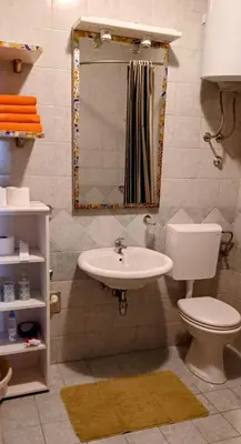 Kupaonica u objektu Villa Botanica