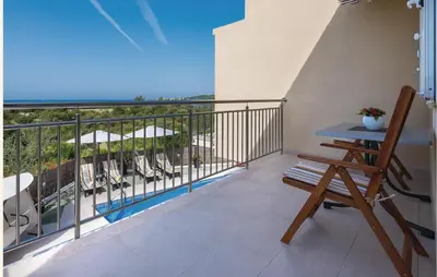 Balkon ili terasa u objektu Six-Bedroom Holiday Home In Rogoznica