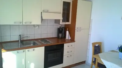 Kuhinja ili čajna kuhinja u objektu Apartment Jezera 5057g