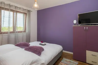 TV i/ili zabavni centar u objektu Villa Sunshine
