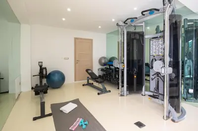 Fitness centar i/ili fitness sadržaji u objektu Villa Aqua