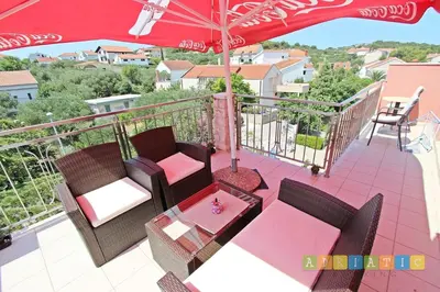 Balkon ili terasa u objektu Apartments Šuperba