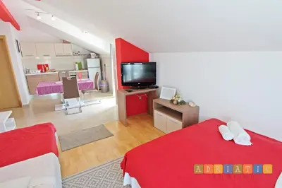 Krevet ili kreveti u jedinici u objektu Apartments Šuperba