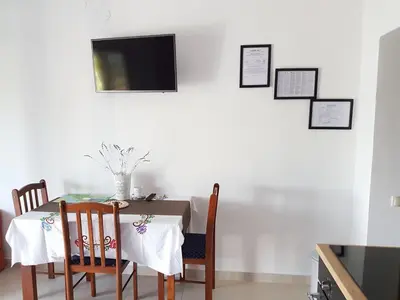 TV i/ili zabavni centar u objektu Apartments Vila Leona