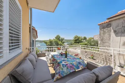 Balkon ili terasa u objektu Apartments Tara, Šibenik - Mandalina