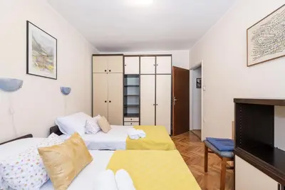 Krevet ili kreveti u jedinici u objektu Apartments Tara, Šibenik - Mandalina