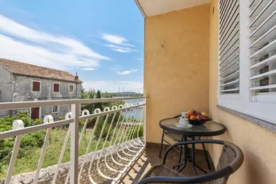 Balkon ili terasa u objektu Apartments Tara, Šibenik - Mandalina