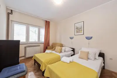Krevet ili kreveti u jedinici u objektu Apartments Tara, Šibenik - Mandalina