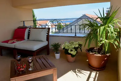 Balkon ili terasa u objektu Iva Apartmani