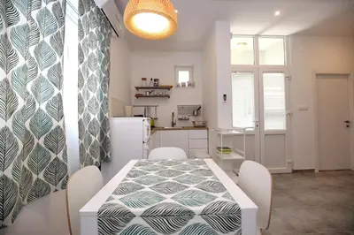 Kuhinja ili čajna kuhinja u objektu Apartments Ines