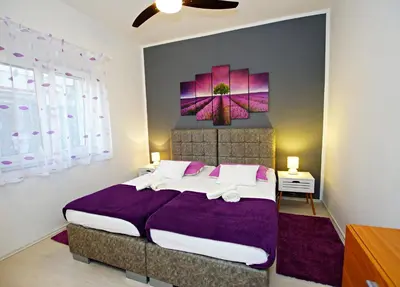 Krevet ili kreveti u jedinici u objektu Apartments Villa RA