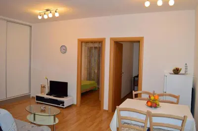 TV i/ili zabavni centar u objektu Apartments Vilim Tisno