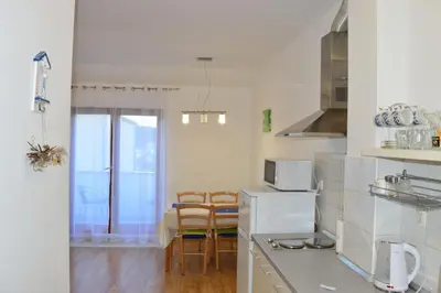 Kuhinja ili čajna kuhinja u objektu Apartments Vilim Tisno