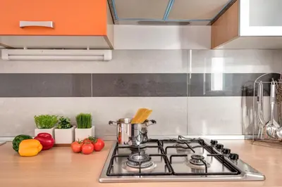 Kuhinja ili čajna kuhinja u objektu Villa Croatica Apartments