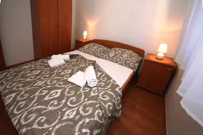 Krevet ili kreveti u jedinici u objektu Dalmacia apartments