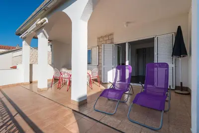Balkon ili terasa u objektu Apartment Neda