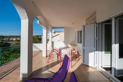 Balkon ili terasa u objektu Apartment Neda