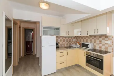 Kuhinja ili čajna kuhinja u objektu Apartments Villa-Ines Center