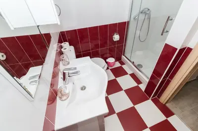Kupaonica u objektu Apartments Villa-Ines Center