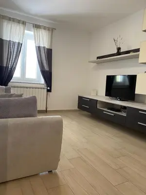 TV i/ili zabavni centar u objektu Apartment Svemir