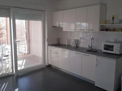 Kuhinja ili čajna kuhinja u objektu Apartman Dream