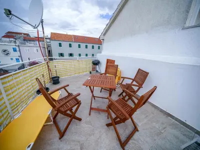 Balkon ili terasa u objektu Apartments Matija
