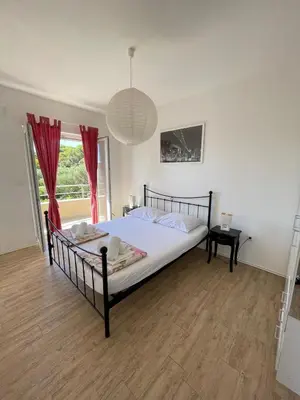 Krevet ili kreveti u jedinici u objektu Apartments Nada