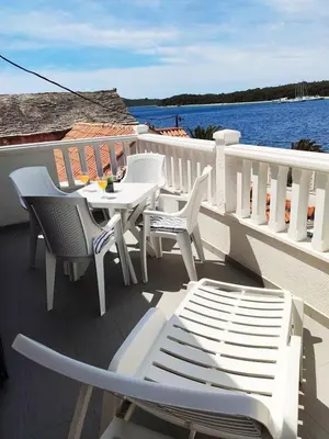 Balkon ili terasa u objektu Apartman Marina II
