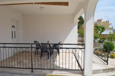 Balkon ili terasa u objektu Apartmani Gracin Zorka
