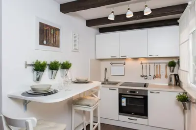 Kuhinja ili čajna kuhinja u objektu Apartments Kantunal