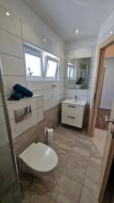 Kupaonica u objektu Chill House Matea