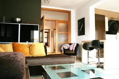TV i/ili zabavni centar u objektu Apartment Frager
