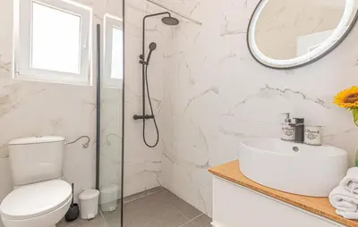 Kupaonica u objektu Villa Iris