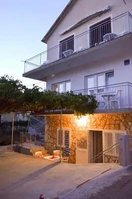 Tlocrt objekta Apartments with a parking space Pirovac, Sibenik - 12508
