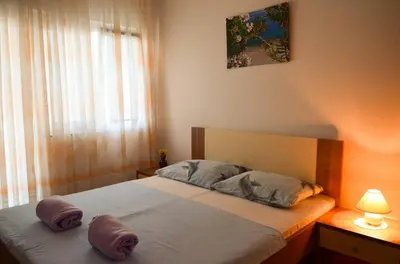 Tlocrt objekta Apartments with a parking space Pirovac, Sibenik - 12508