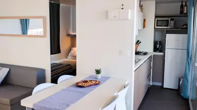 Kuhinja ili čajna kuhinja u objektu Adrijela Mobile Home